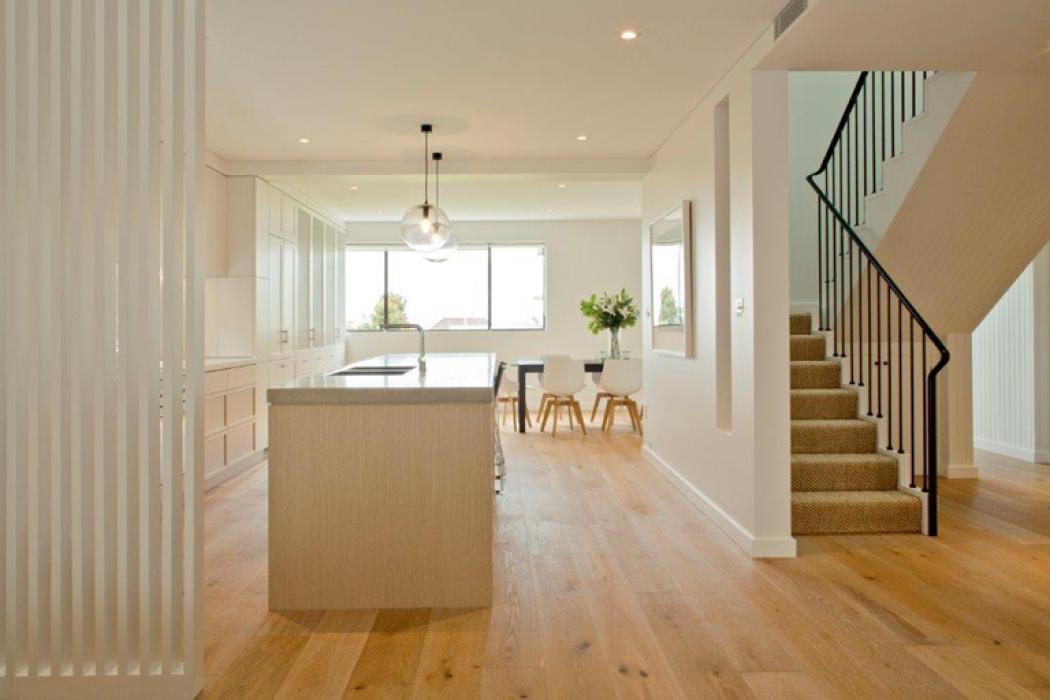 R.Oak white washed  wood flooring