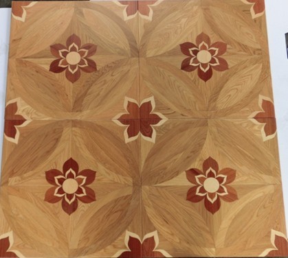 oak designed parquet