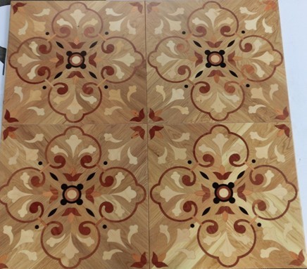 oak designed parquet