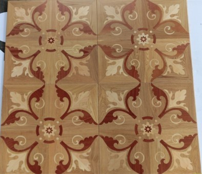 oak designed parquet