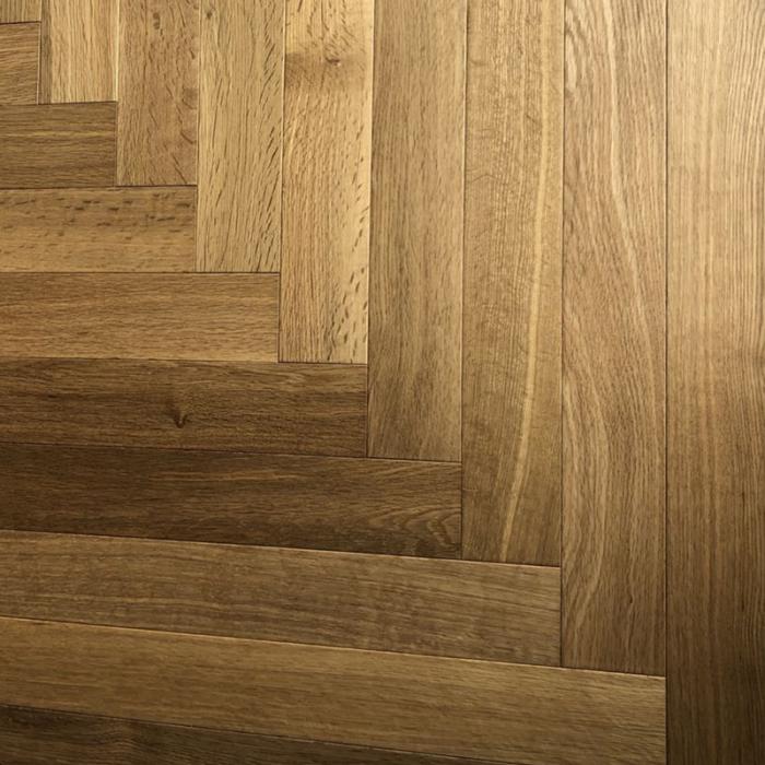 European Oak  herringbone engineered flooring