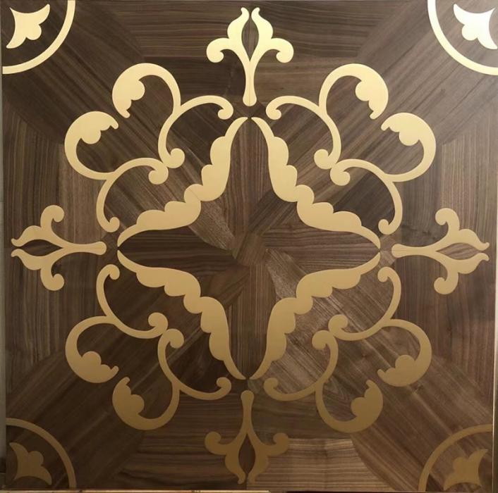 Walnut versailles art parquet